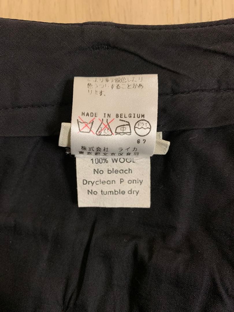 Dries Van Noten 99AW 裾ボタン パンツ ギミック pants