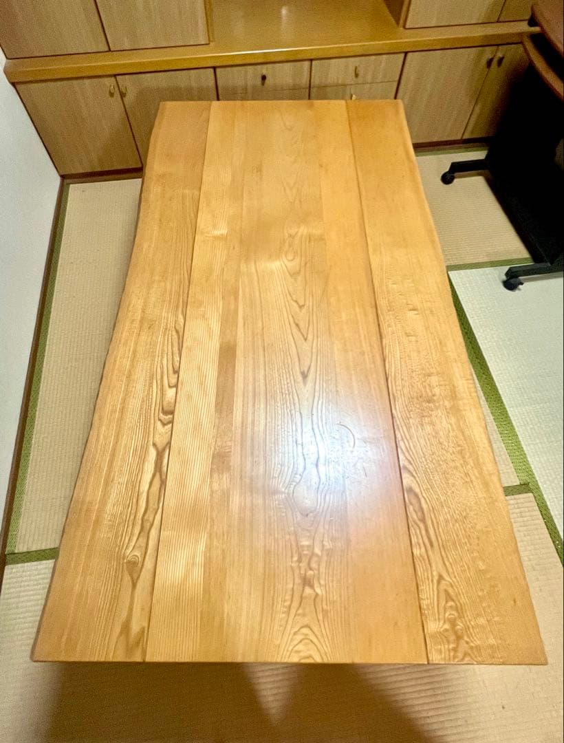 カリモク】高級木製ダイニングテーブル