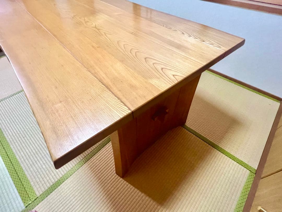 カリモク】高級木製ダイニングテーブル