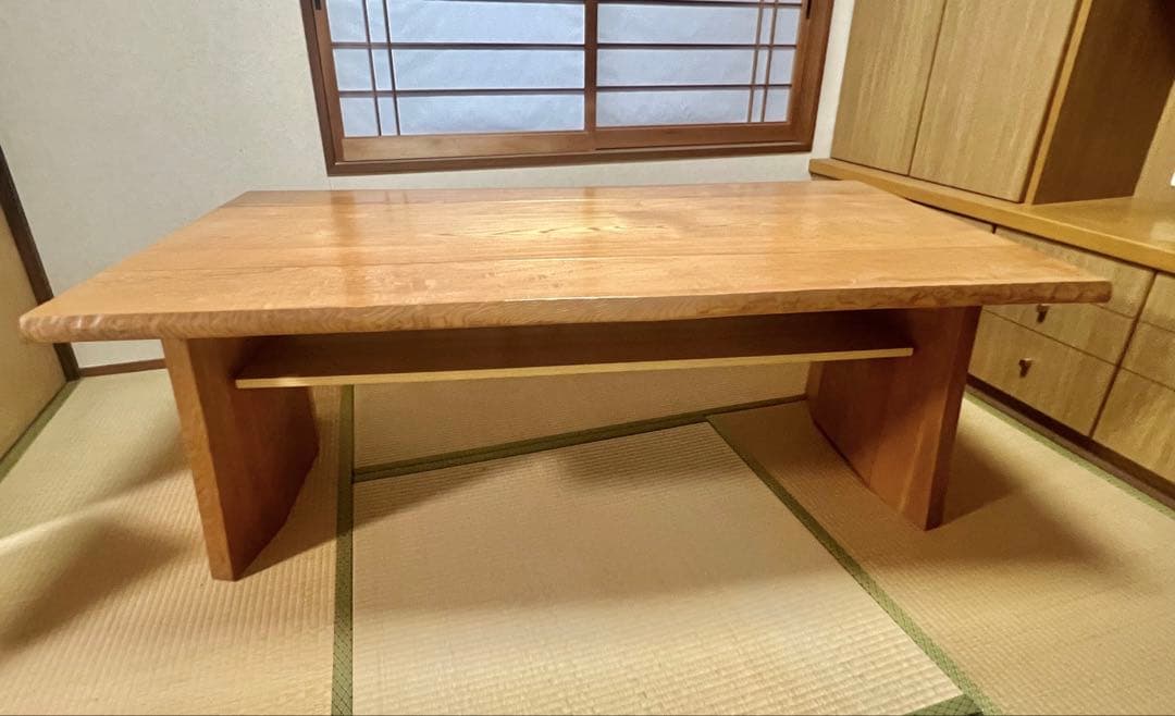 カリモク】高級木製ダイニングテーブル