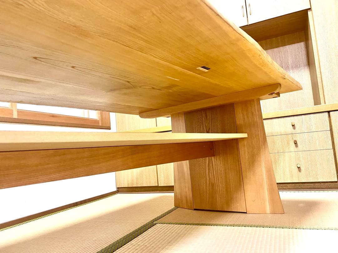 カリモク】高級木製ダイニングテーブル