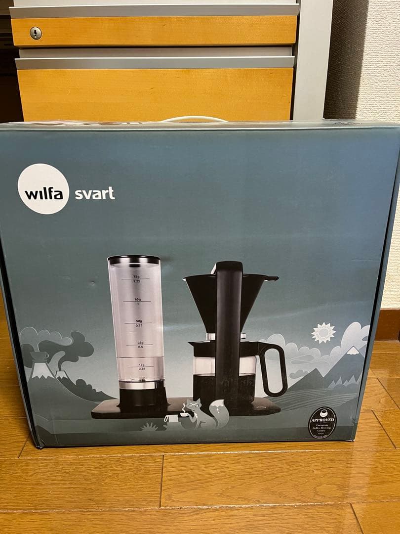 Wilfa SVART Precision コーヒーメーカー 定価55000円