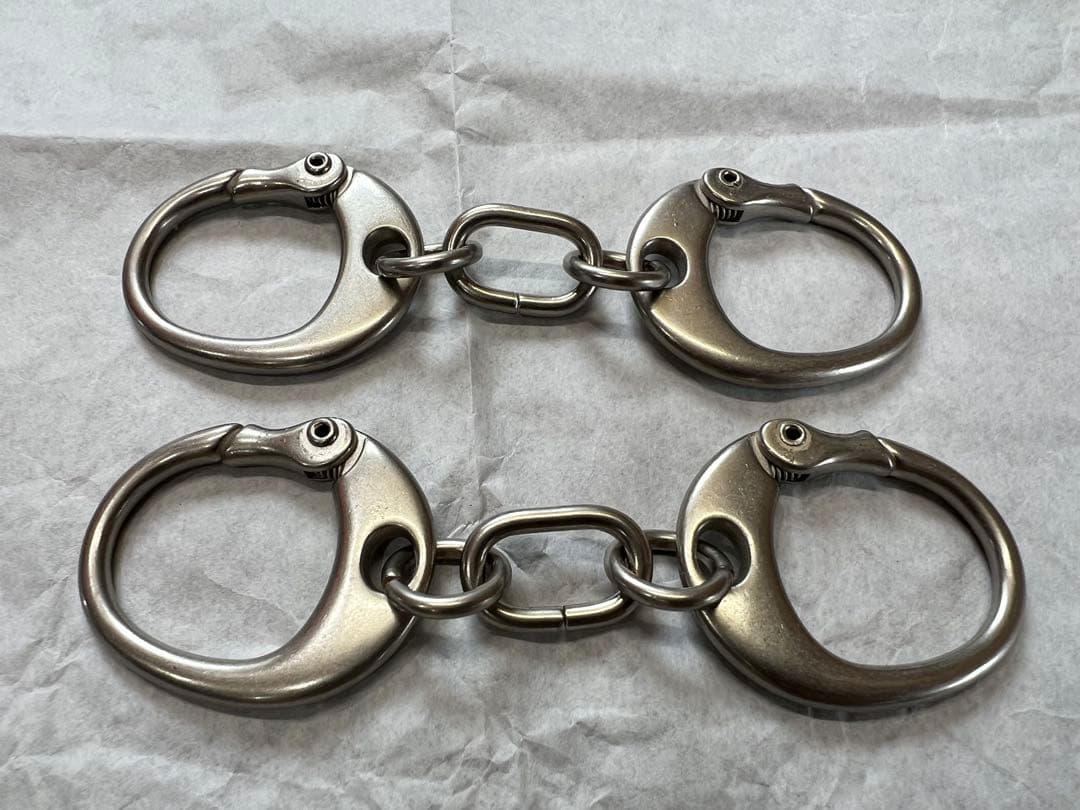 キース　リチャーズ　ブレスレット　カフ　バングル　ストーリーズ　シルバー　手錠