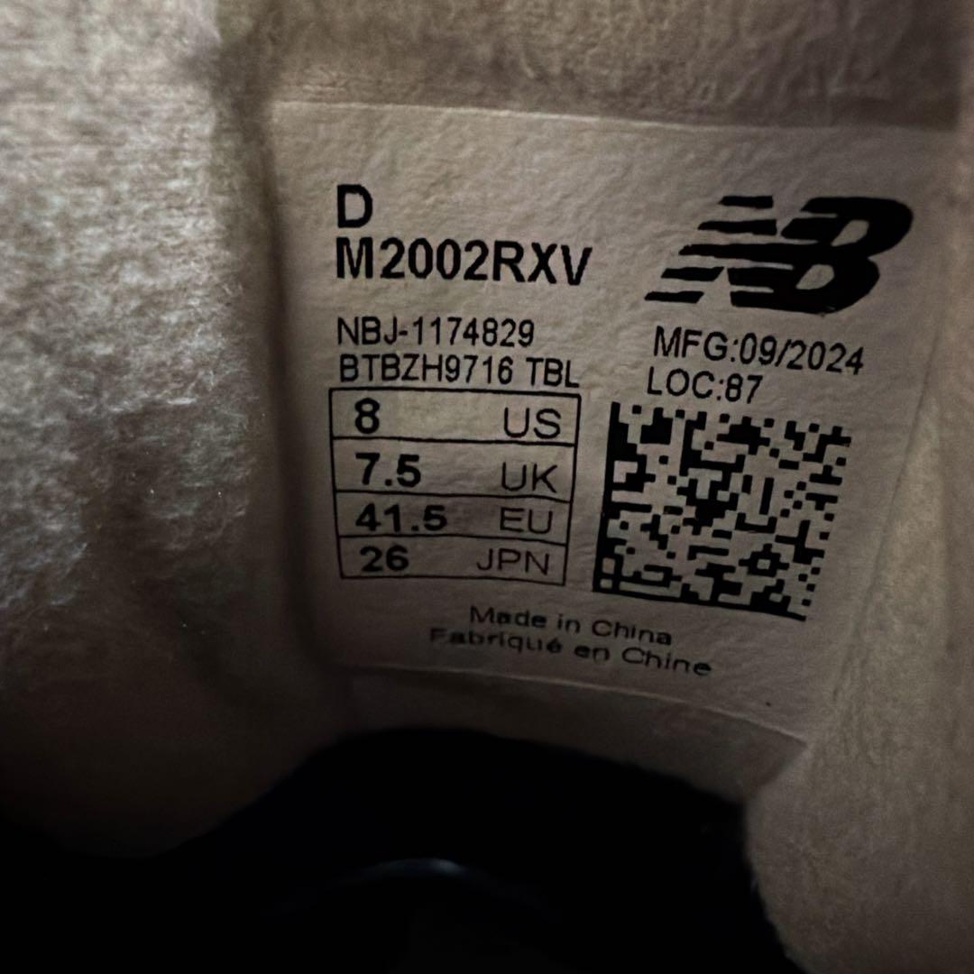 靴 New Balance M2002RGTX RXV 26cm 2002 992