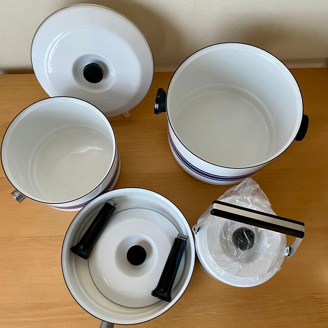 激レア！【デッドストック】キャサリンホルム　スタッキング　鍋4点セット