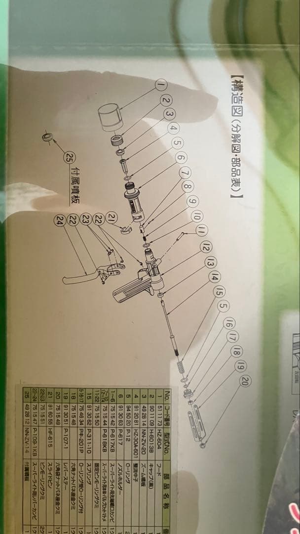 ヤマホスーパライト噴口 新品未使用‼️ 一般果樹野菜用　パッケージ破損品　限定価格