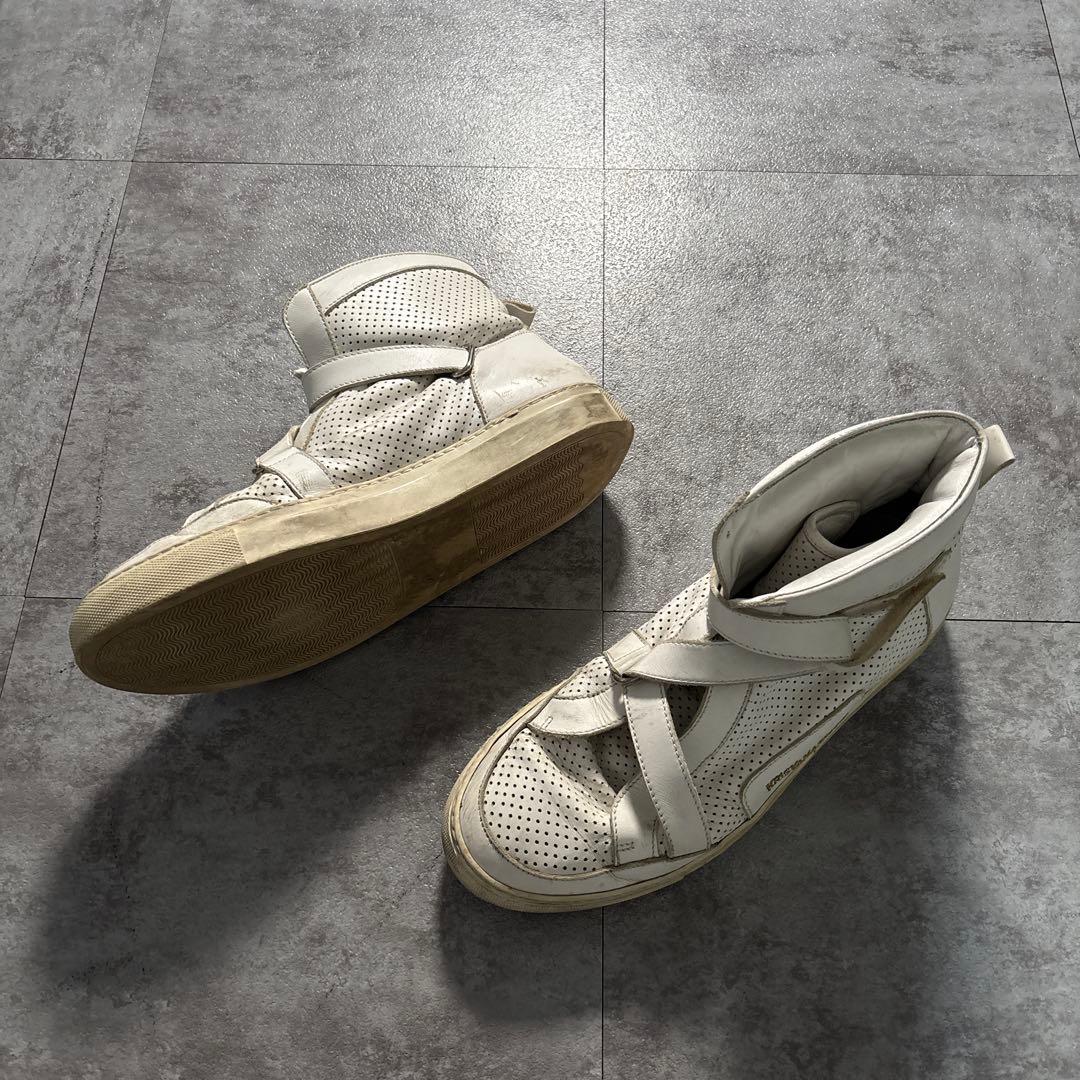 靴 KRIS VAN ASSCHE archive leather sneaker