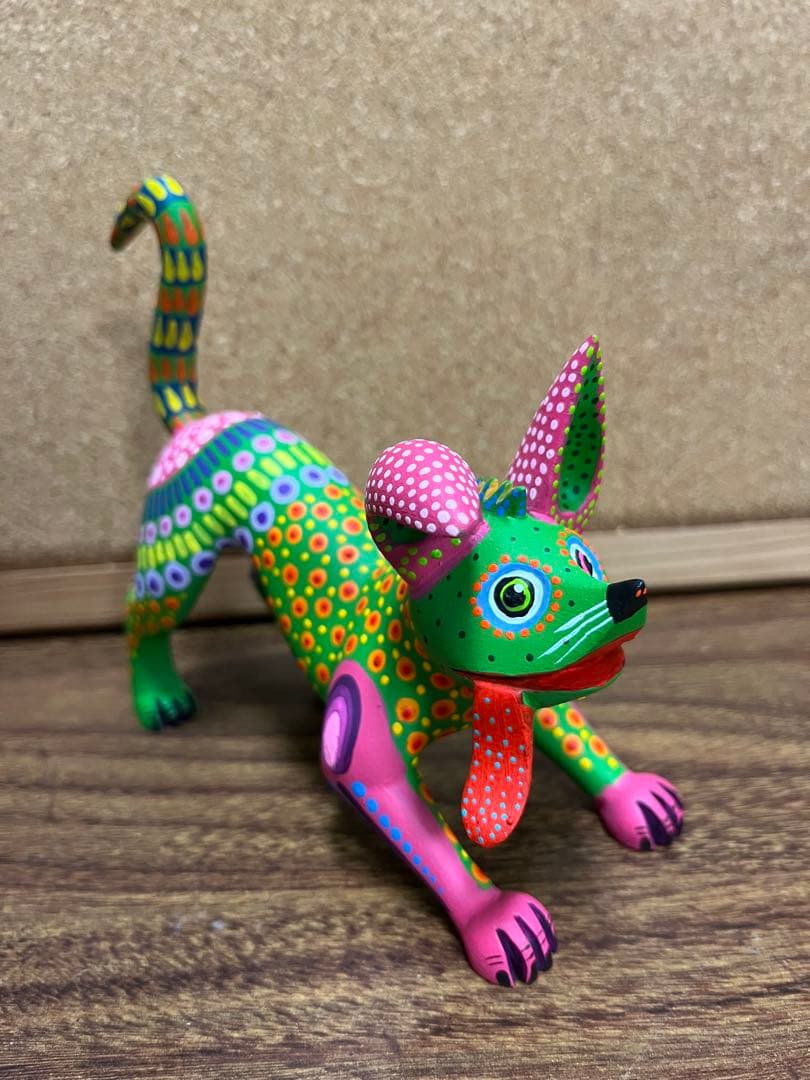 メキシコ伝統工芸 アレブリヘ 犬 Jacobo y María Ángeles