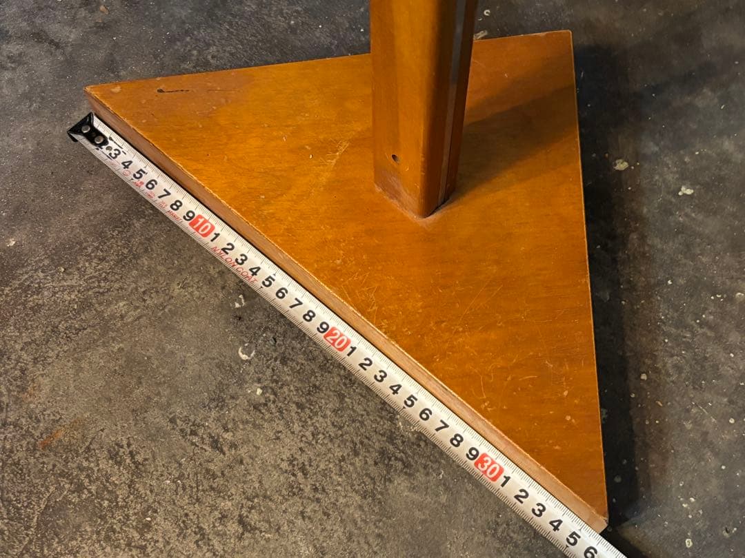 T字 ハンガーラック 伸縮 ウッド×アイアン ハンガー