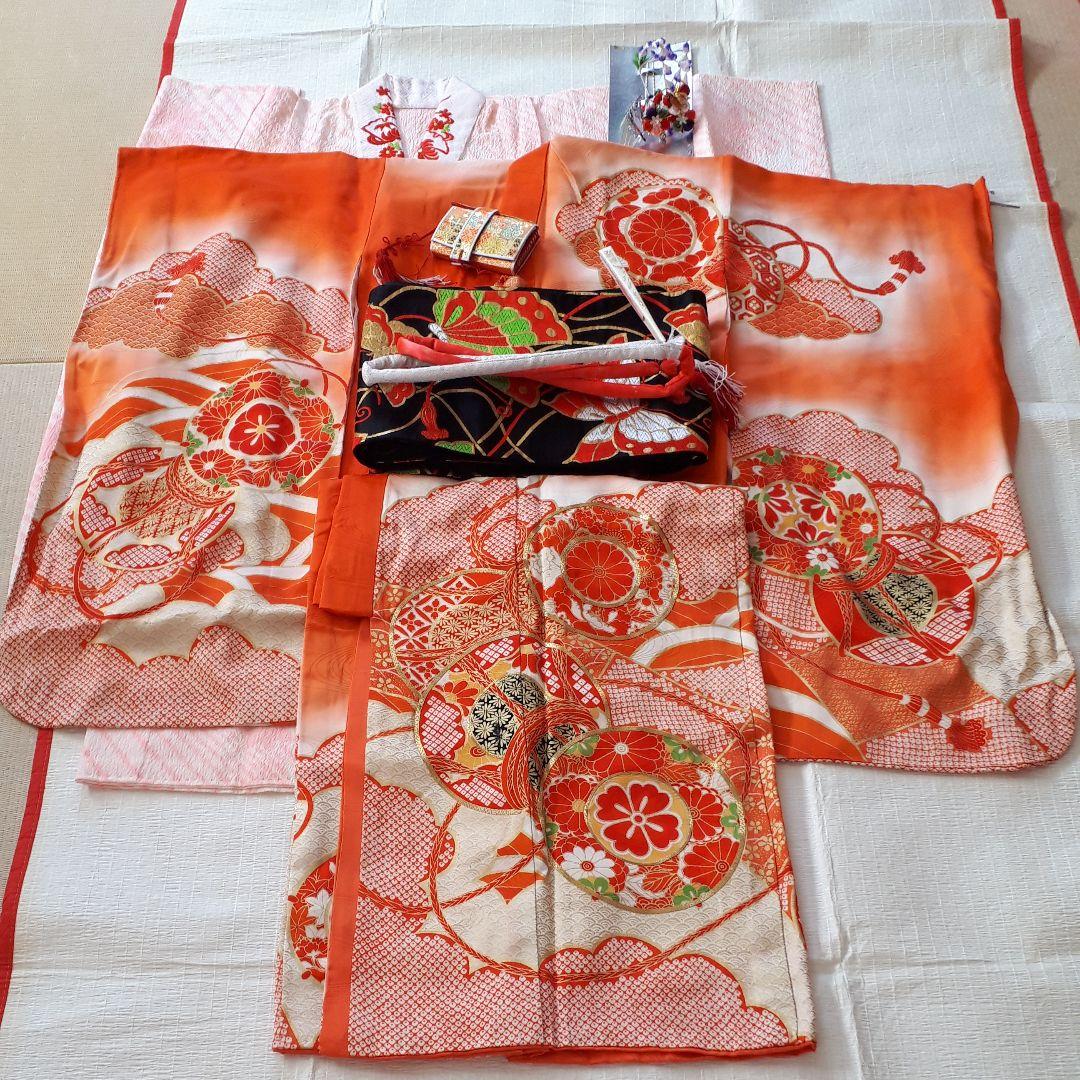 七五三 女の子 着物　7才