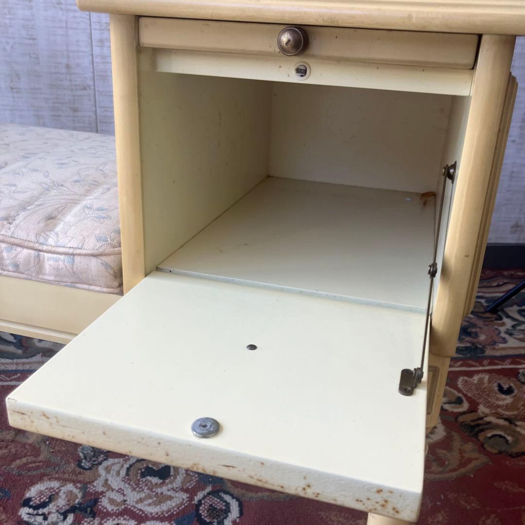 アンティーク ロココ様式 木製ベンチ 花柄アームチェア 一人掛けソファーテーブル