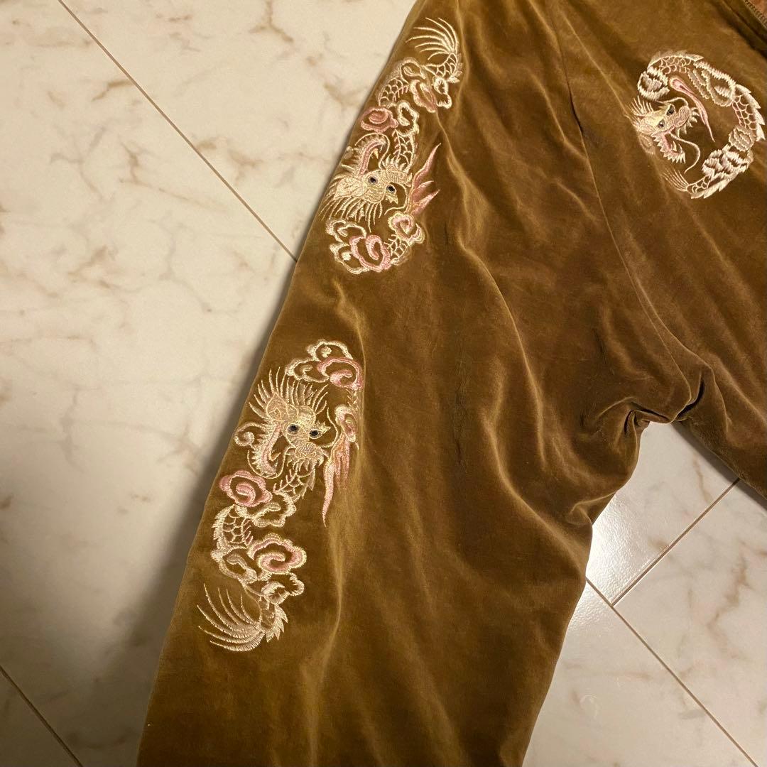 【美品】ベロア素材　US. PARATROOPERS スカジャン