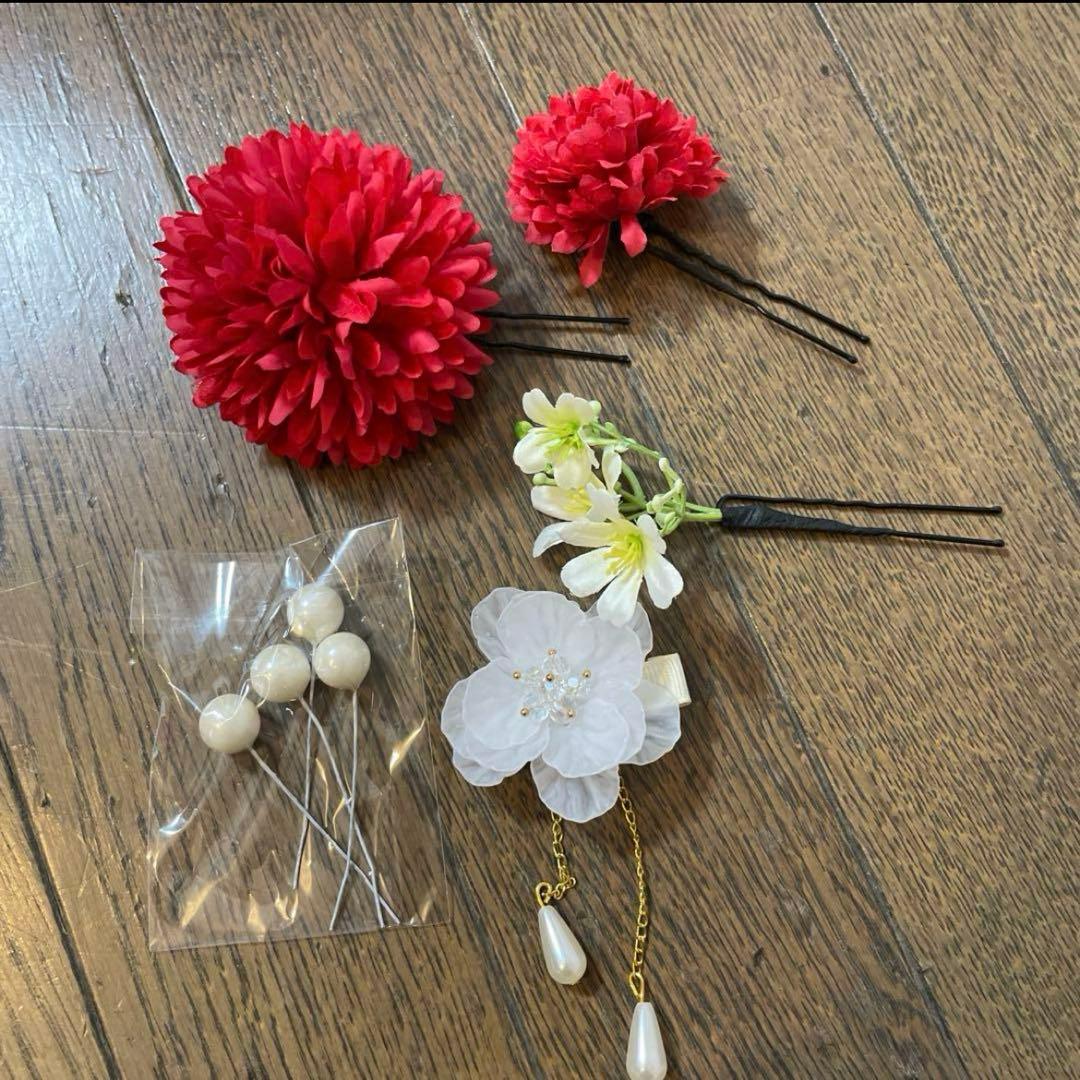 キャサリンコテージ　袴　160 長襦袢　髪飾りセット