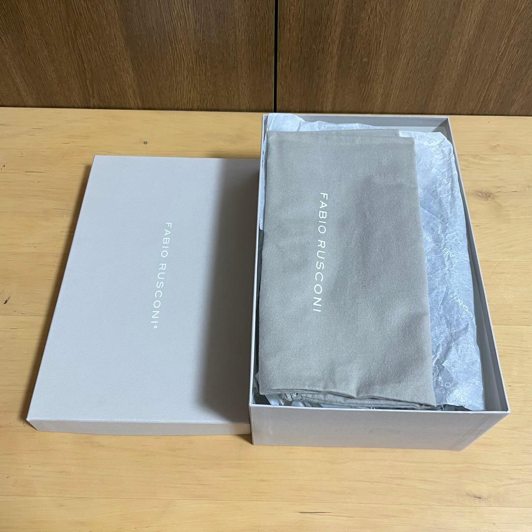 新品未使用　ファビオルスコーニ スエード　パンプス　ネイビー　ブルー　22.5