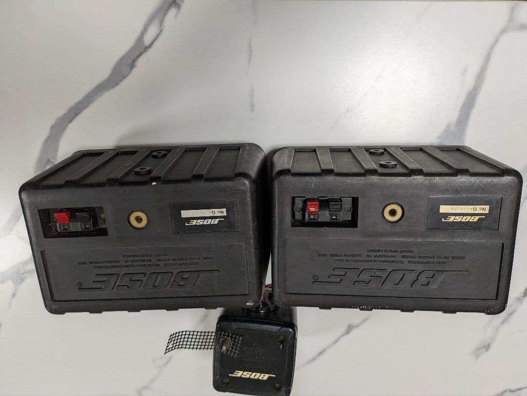 Bose 101MM等　スピーカーセット 3個 黒