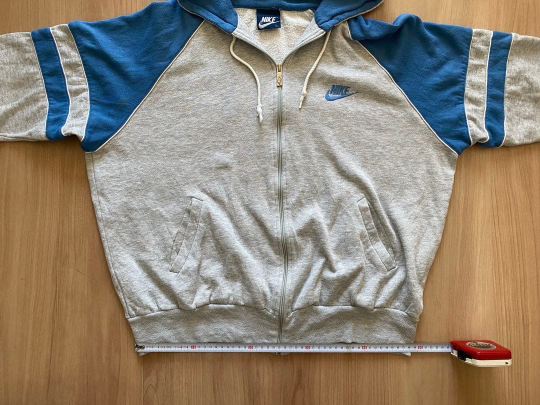 【銀タグ】80s〜90sヴィンテージ NIKE フルジップパーカー XL