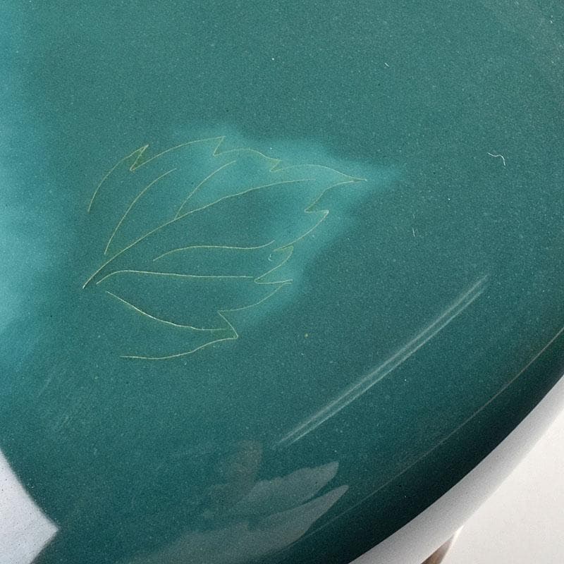 七宝焼　安藤七宝店　純銀刻印　紫陽花文　花瓶　時代箱付　U　R9192B