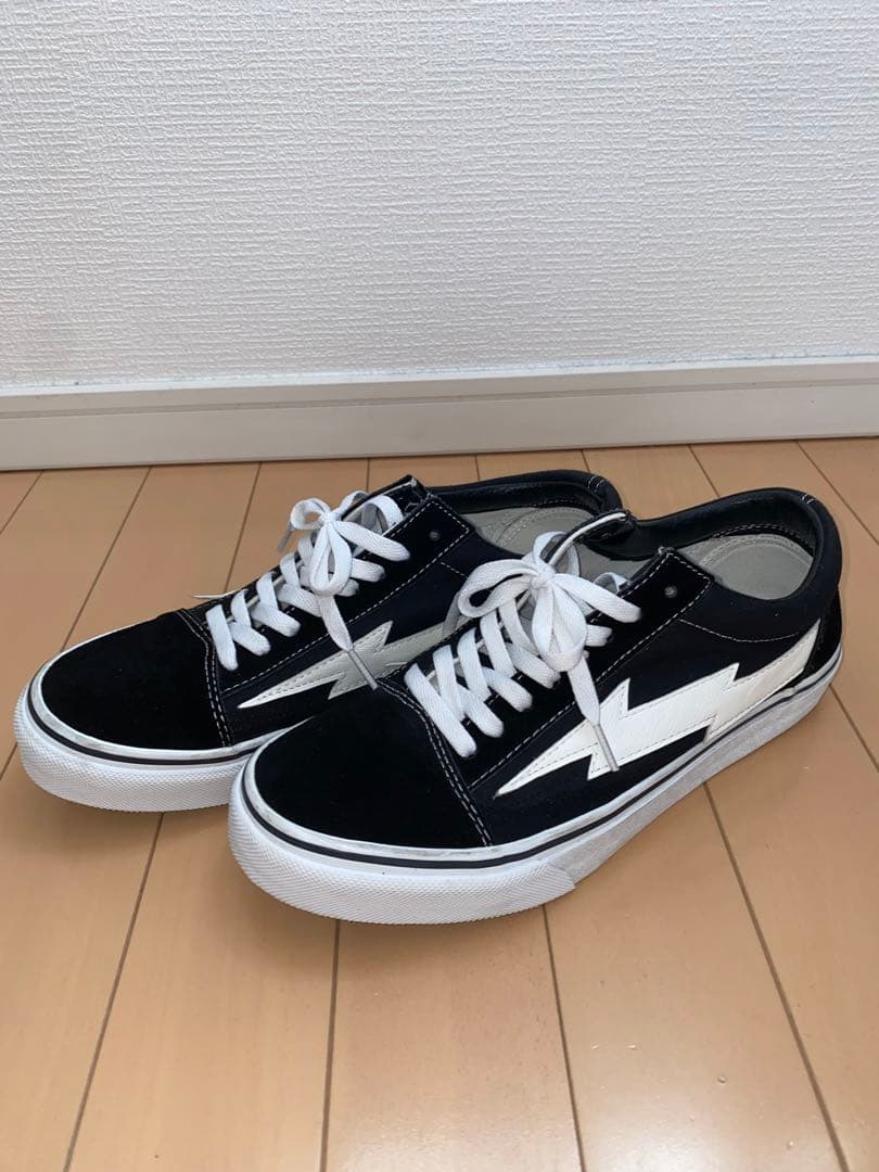 リベンジストーム REVENGE×STORM スニーカー 黒 白　27㎝