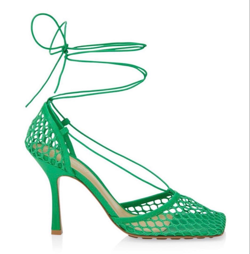 新品未使用BOTTEGA VENETAボッテガヴェネタストレッチサンダル37