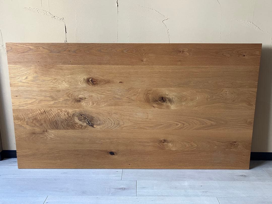 無印良品 REAL FURNITURE オーク無垢材ダイニングテーブル 長方形3