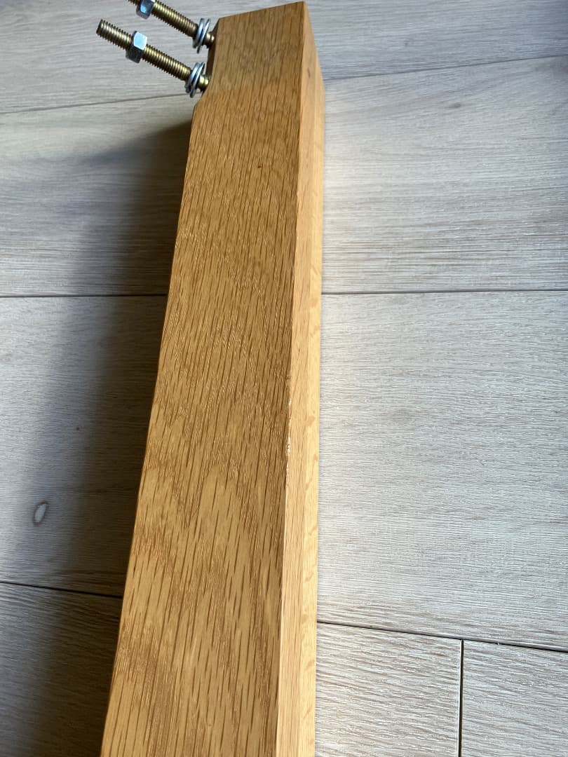 無印良品 REAL FURNITURE オーク無垢材ダイニングテーブル 長方形3