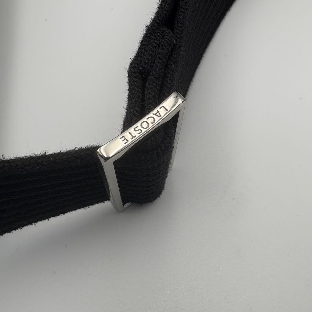 ラコステ　メンズクラシック　スリムフラップサッチェルバッグ