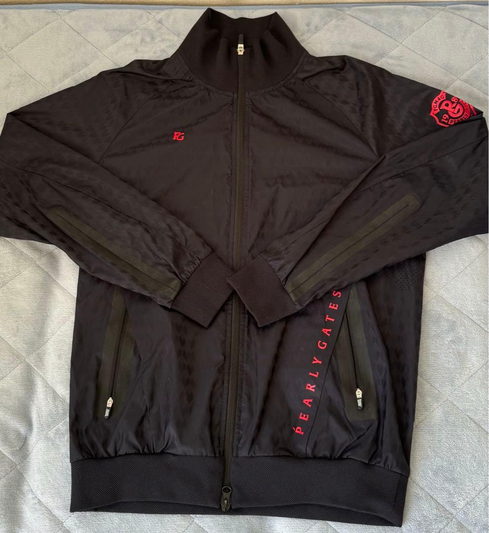 パーリーゲイツ ゴルフウェア メンズウェア ブラックジャケット