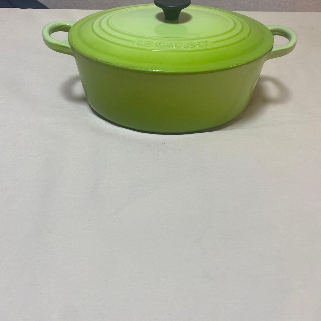 LE CREUSET オーバル25cm ル・クルーゼ鍋　両手鍋