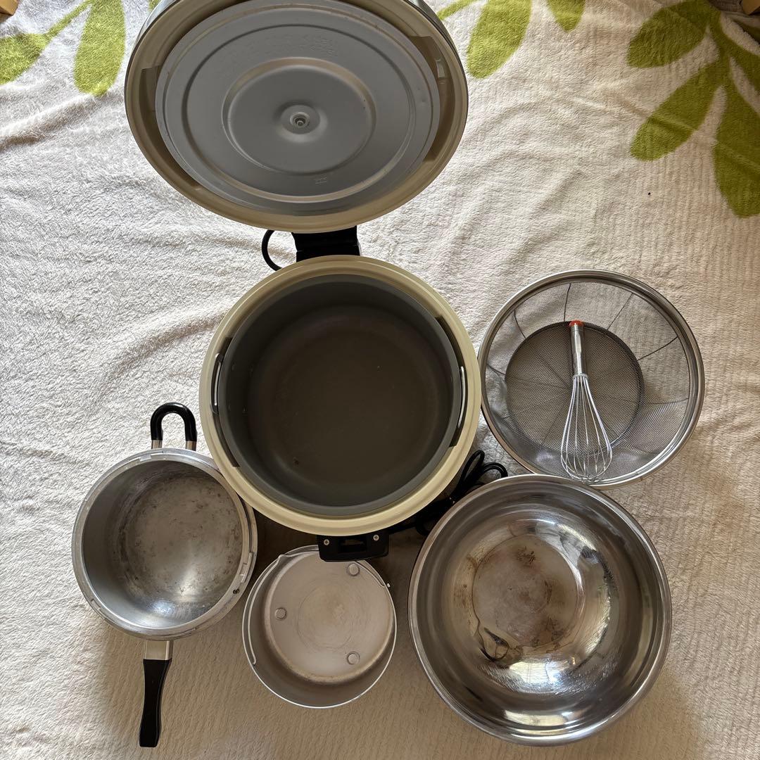 いちご大福 長岡式酵素玄米専用圧力鍋、保温ジャー、備品セット