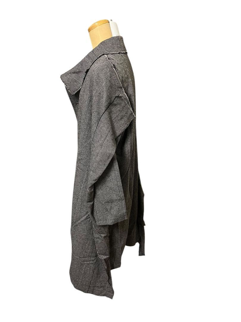 y's ワイズ　YJ-C11-110 ヘリンボーン　コート　未使用保管品