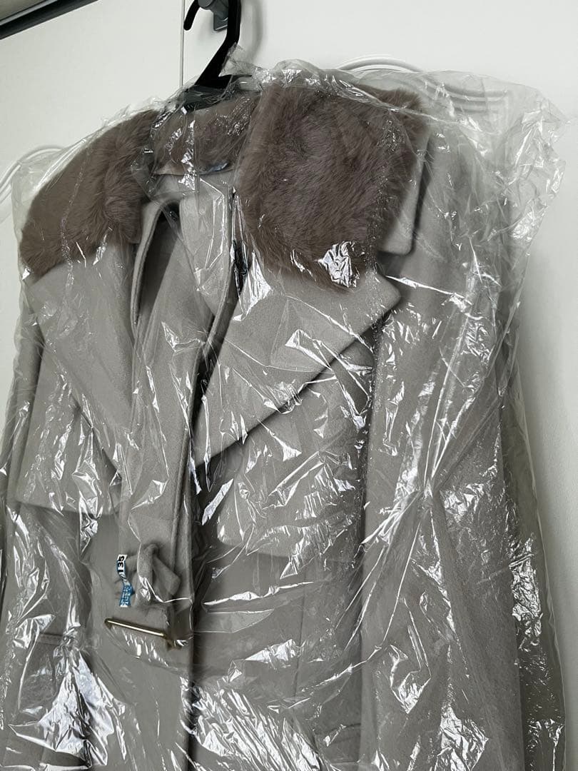 ノエラ Noela ファー付マルチロングコート　M