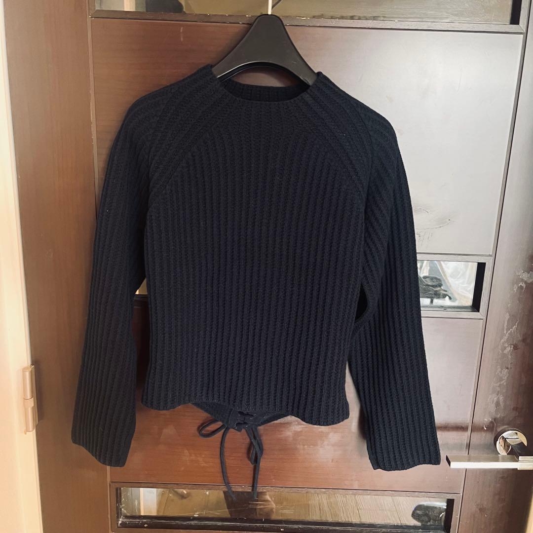 新品☆ ANAYI バックレースアップ プルオーバー/セオリー、23区、ロペ