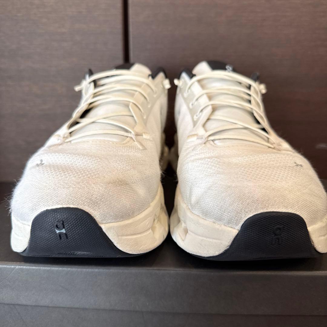 【良品•27cm】オン　クラウドティルト ホワイト