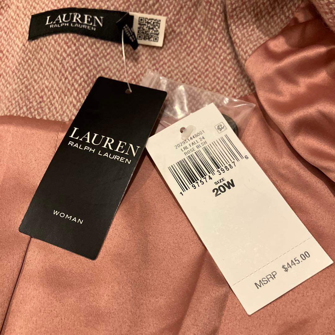 希少　タグ付　ラルフローレン　2024 正規店品　ショートチェスターコート　XL