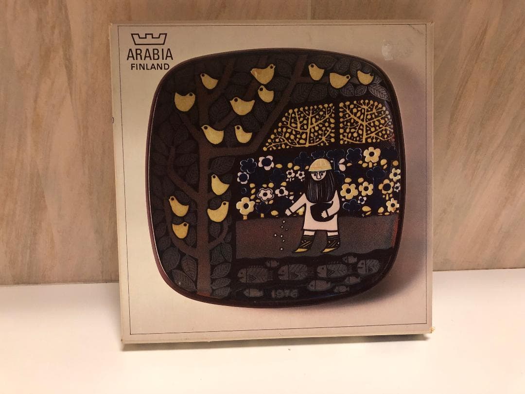 1976 ARABIA アラビア KALEVALA カレワラ イヤープレート