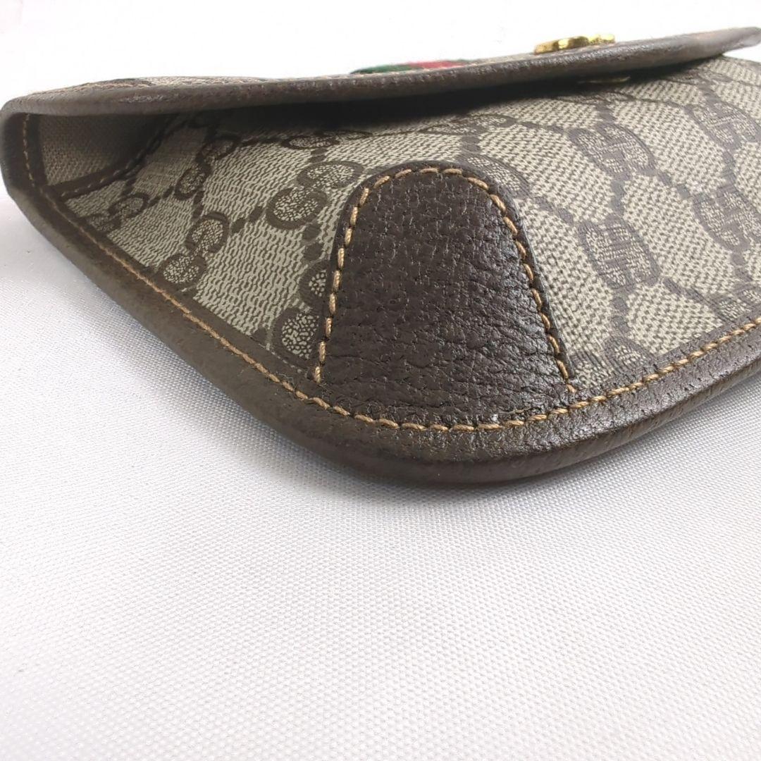 【新品級】GUCCI グッチ シェリーライン GG柄 ポーチ