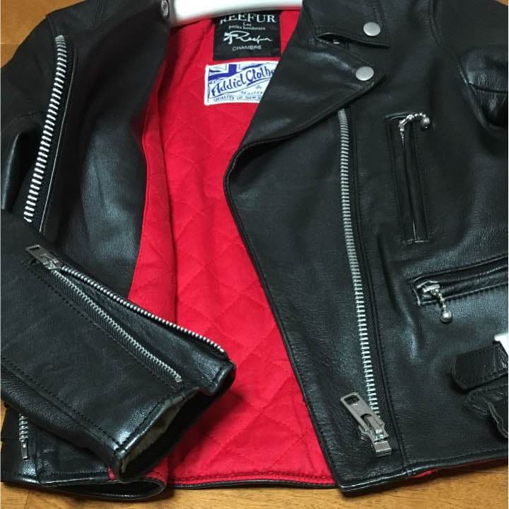 ☺︎327☺︎MAISON DE REEFUR ライダース 牛革 36