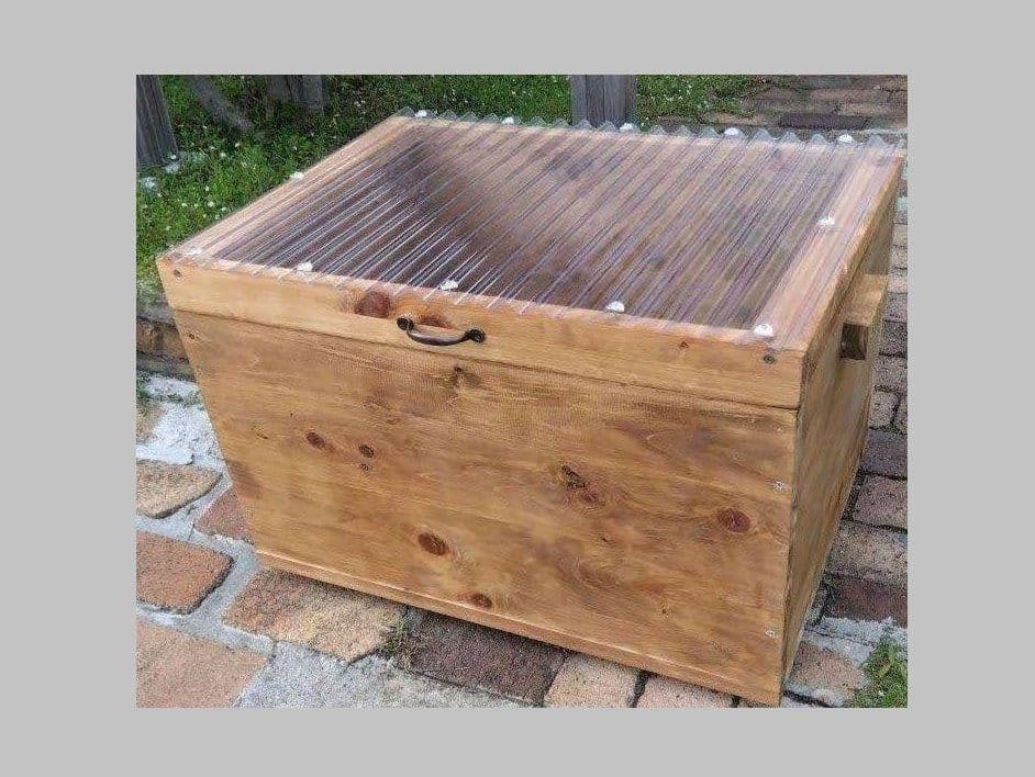 キエーロ 生ゴミを肥料に変える！耐久性が高いヒノキ使用！木製コンポスト底あり普通