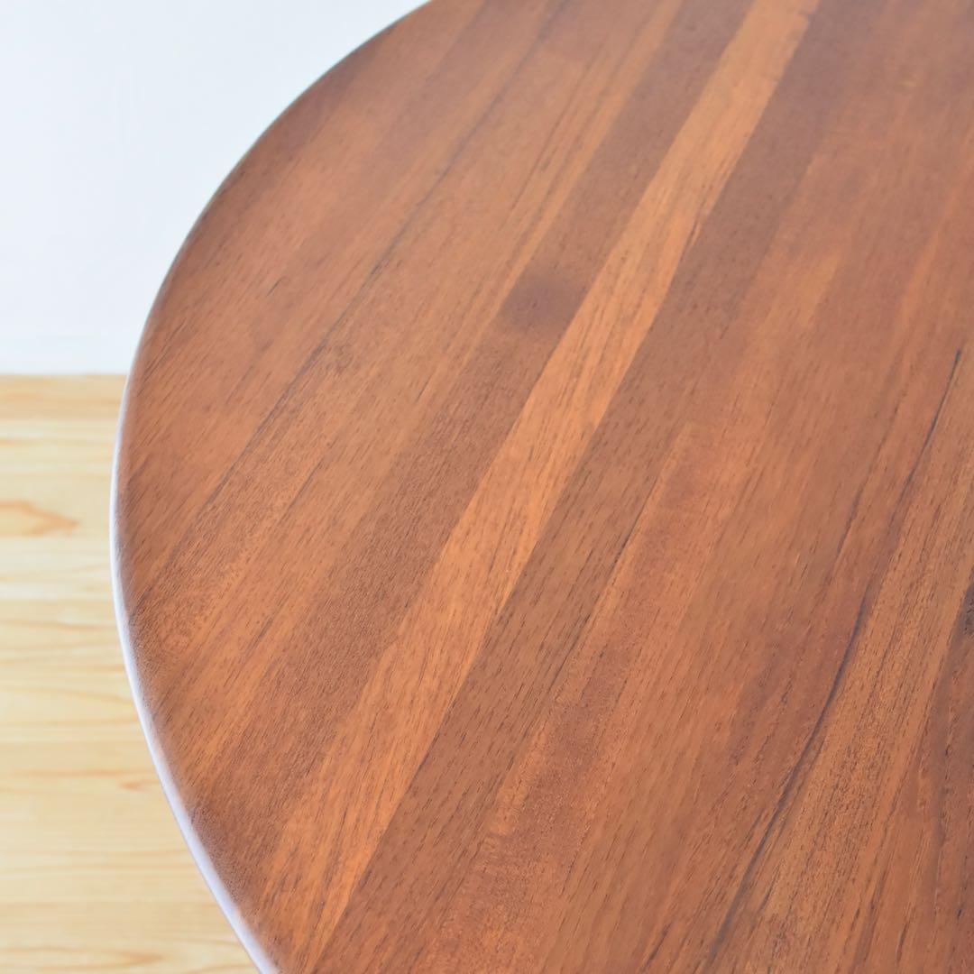 D-SCAN エクステンションテーブル　丸テーブル　チーク