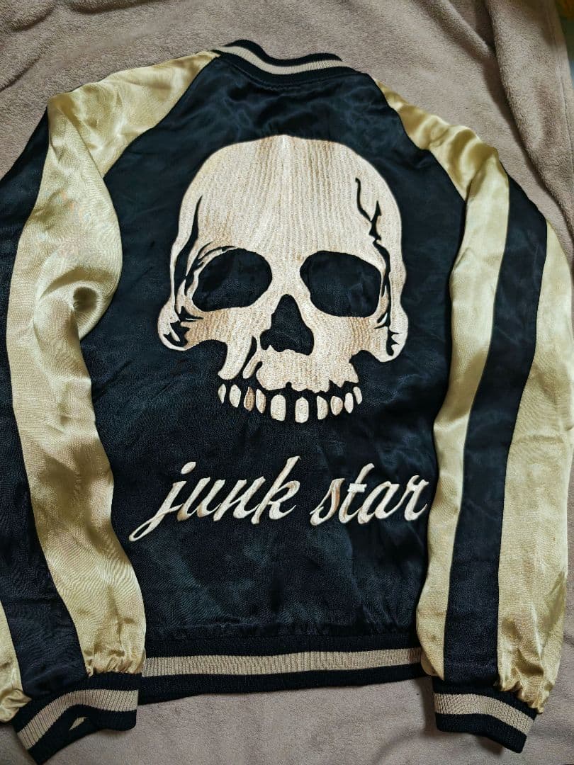 junk star 日本限定 スカジャン unisex 2面用 スカル