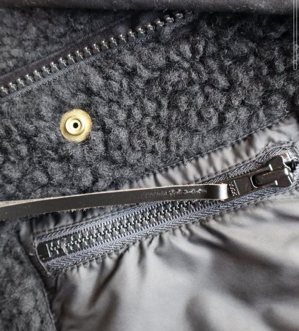 epa エパ　リバーシブルショートベスト　ブラック