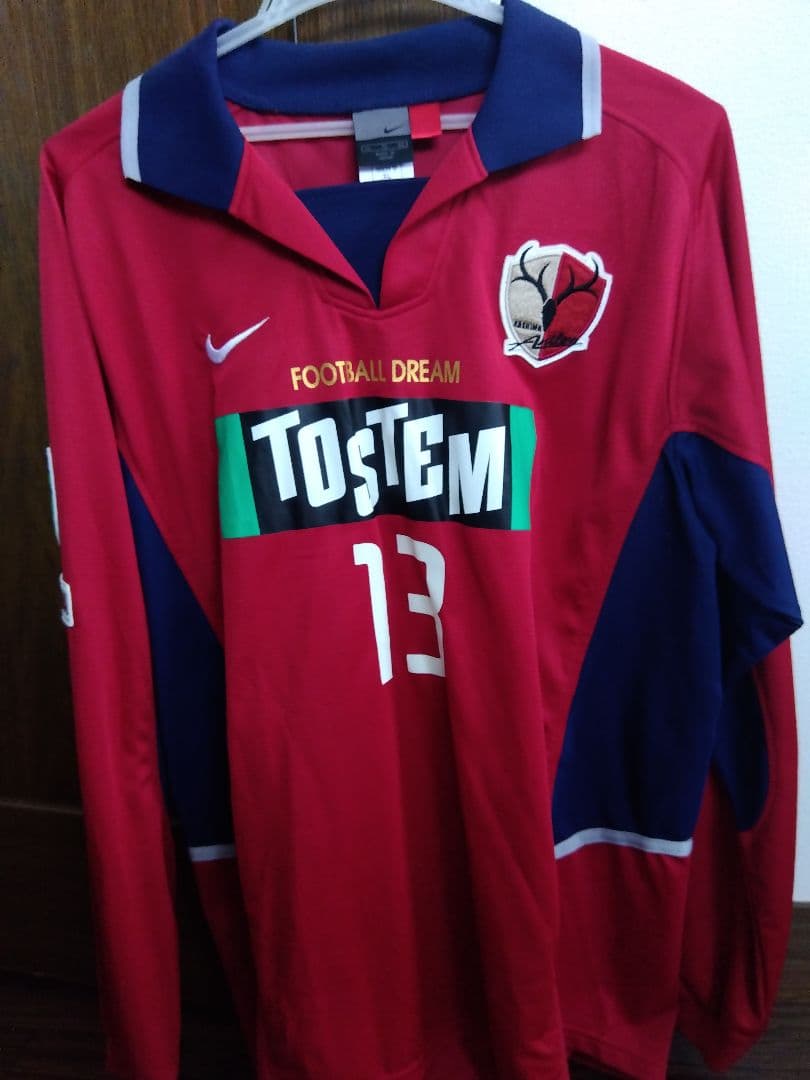 【超プレミア】柳沢敦サイン入り鹿島公式戦使用済ユニフォーム