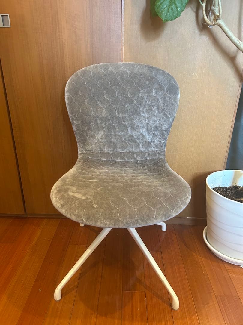 Boconcept （Adelaideチェア） グレー ファブリック 2脚セット