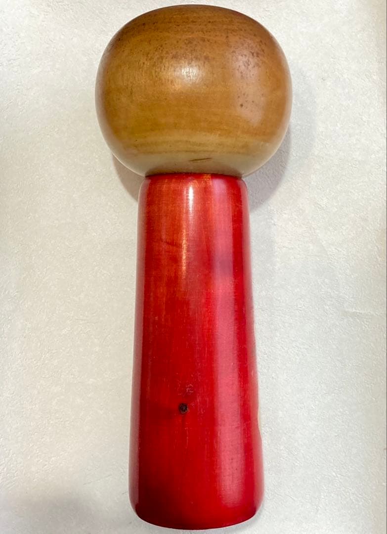 創作こけし　白峯 作　童女