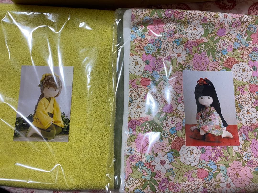 会員限定！ドール・ドール・米山京子ミモザのお姉さん・桃花ちゃん人形材料セット