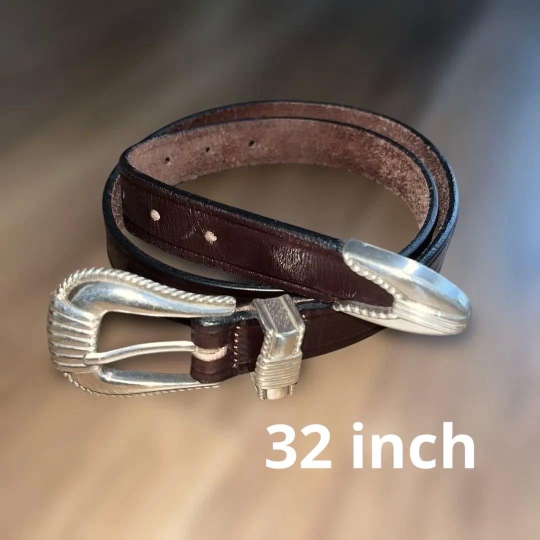 小物 TORY LEATHER 3-Piece Silver B BELT