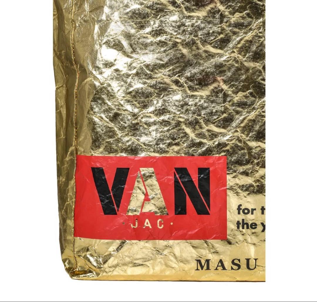 タグ付未使用MASU X VAN JAC Shopping Bag （Gold）