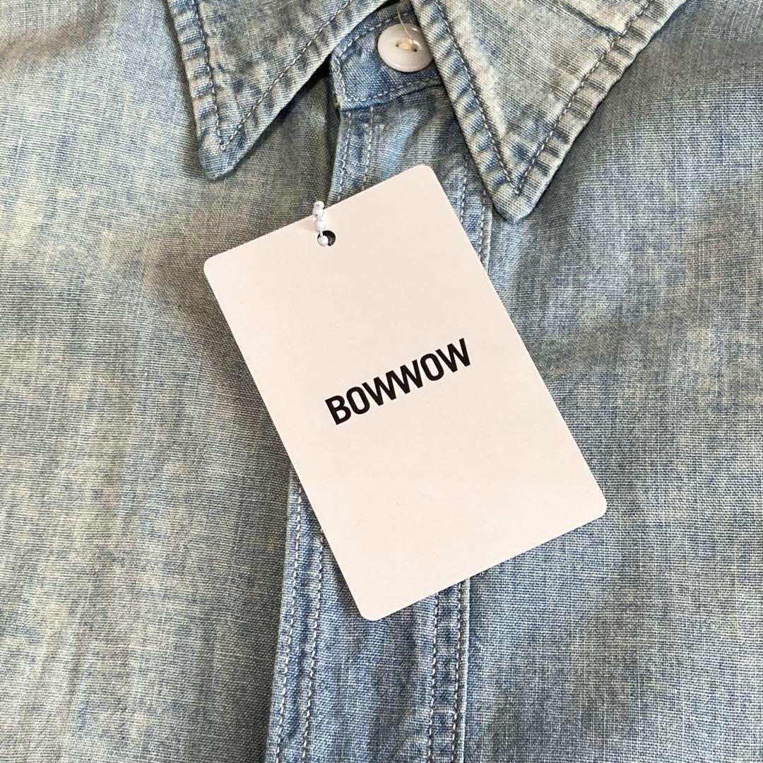 BOWWOW シャンブレーシャツ ヴィンテージ加工 XL デニムシャツ
