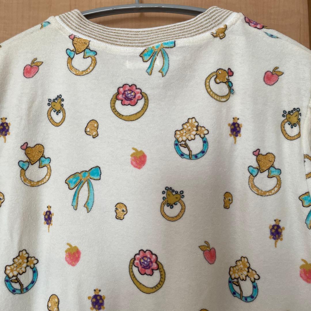 お値下げ　新品タグ付き　ツモリチサト　2ウエイフルーツプリントルームウェア　L