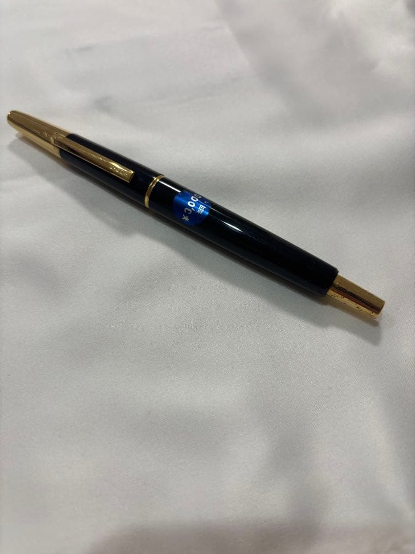 <希少> '70s新品PILOT ノック式万年筆　14K-585キャップレス